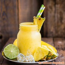 Ananas-Slushie selber machen