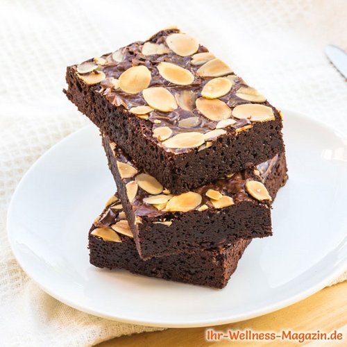 Low Carb Schoko-Mandel-Brownies