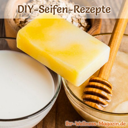 Ziegenmilchseife mit Honig selber machen