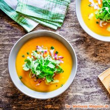 Schnelle Low Carb Möhrencremesuppe