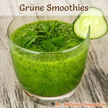 Grüner Kohlrabiblätter-Smoothie