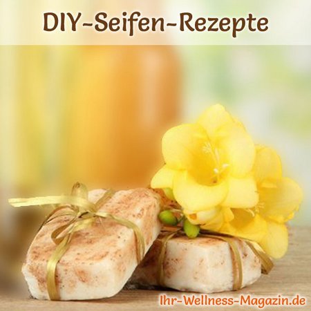 Seife herstellen - Handgemachte Naturseife mit zartem Duft