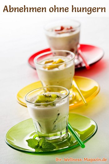 Buttermilchshakes mit Kleie