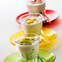 Buttermilchshakes mit Kleie