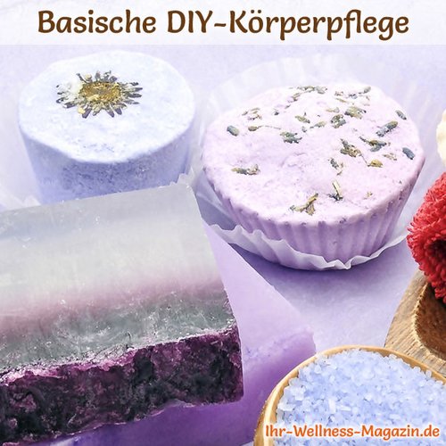 Badepralinen mit Natron zum Entsäuern