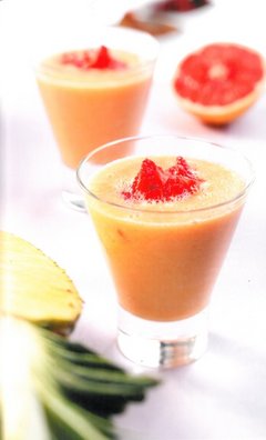 Shake Rezepte: Ananas-Papaya-Shake