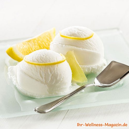 Low Carb Zitronensorbet selber machen