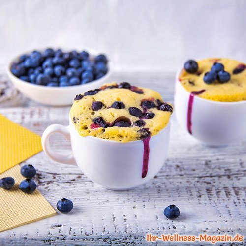 Low-Carb-Tassenkuchen - 15 Rezepte für Mug Cakes