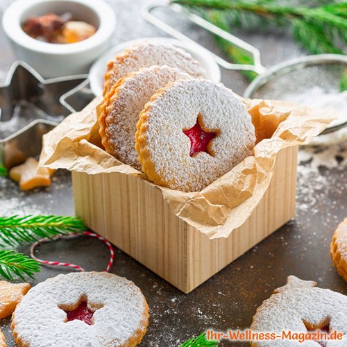 Low Carb Marmeladen-Plätzchen