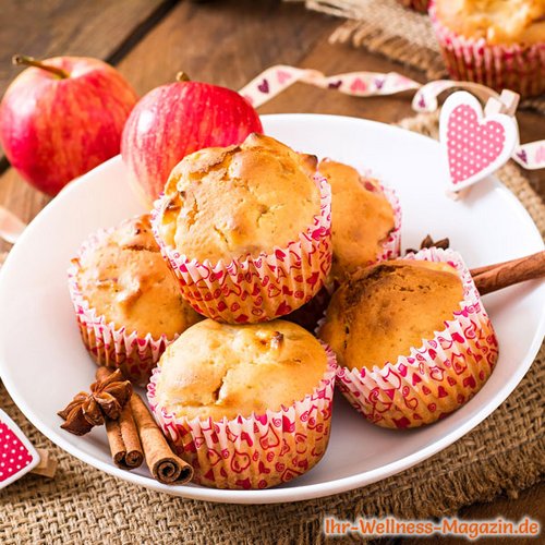 Low Carb Apfel-Zimt-Muffins