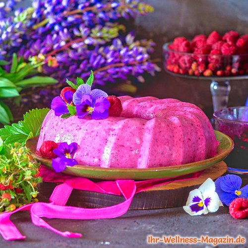 Low Carb Quark-Joghurttorte mit Beeren