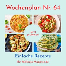 Wochenplan Nr. 64: Rezepte für Blumenkohl-Nuggets, Spinat-Pancakes, Blumenkohlauflauf ...
