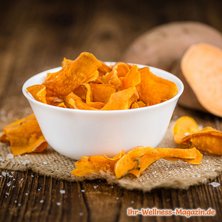Süßkartoffelchips selber machen
