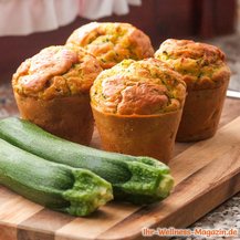 Low Carb Zucchini-Muffins