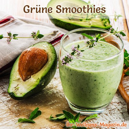 Grüner Avocado-Smoothie