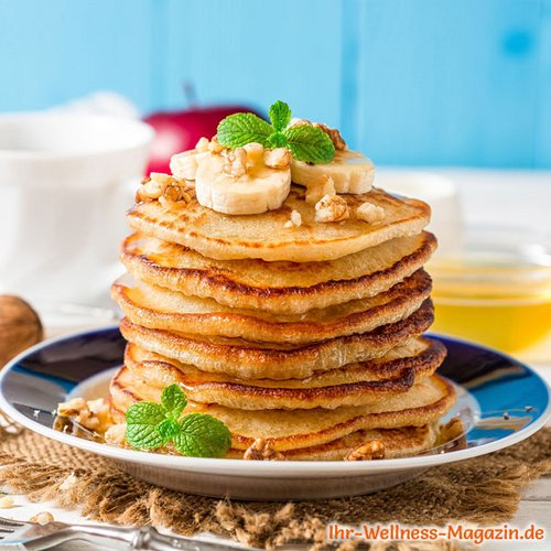 Protein-Pfannkuchen mit Buttermilch