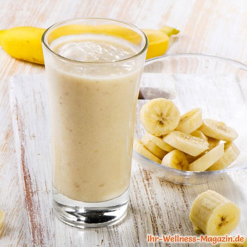 Schneller Low Carb Bananen-Eiweißshake