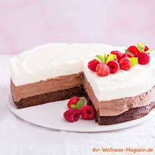 Leichter Low Carb Schokokuchen