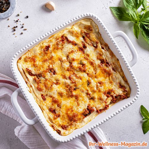 Hackfleisch-Lasagne