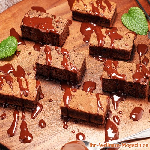 Low Carb Karamell-Brownies