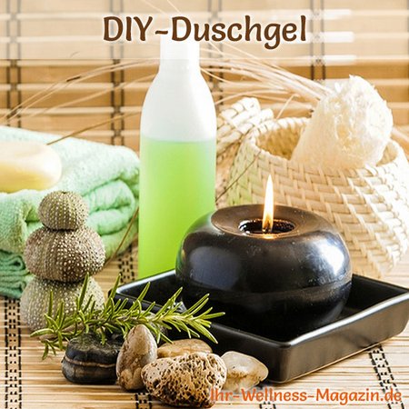 Duschgel selber machen - Duschgel Rezept für ein Männer Duschgel