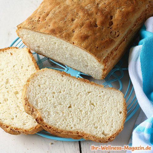 Glutenfreies Eiweiß-Quarkbrot