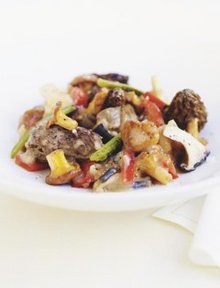 Schlank Rezepte: Pilz-Stroganoff