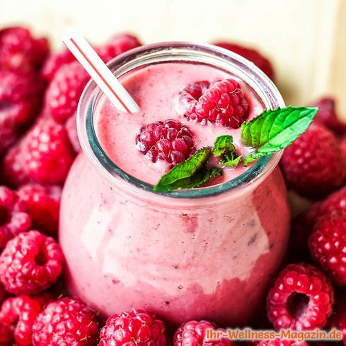 Cremiger Himbeer-Smoothie