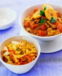 Rezepte vegetarisch: Carri-Kokoscurry