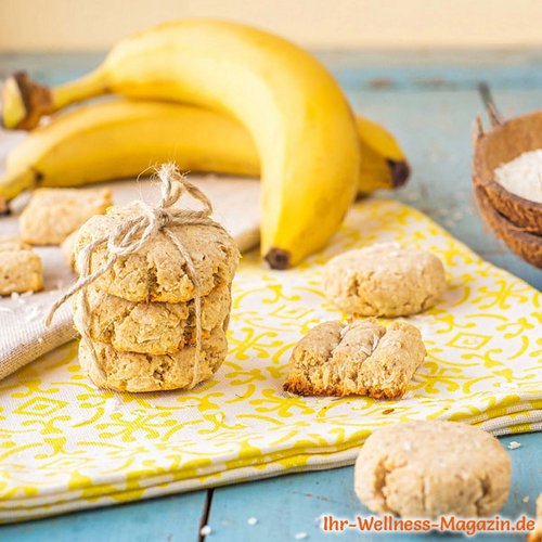 Low Carb Kokos-Bananen-Kekse