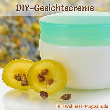 Creme mit Traubenkernöl selber machen