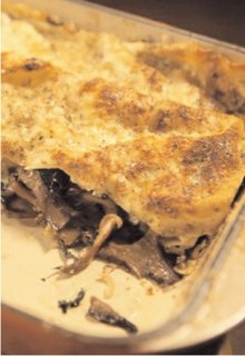 Italienische Rezepte: Wildpilz-Lasagne