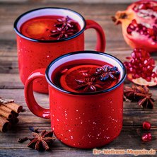 Granatapfel-Glühwein