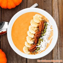Low Carb Kürbis-Smoothie-Bowl