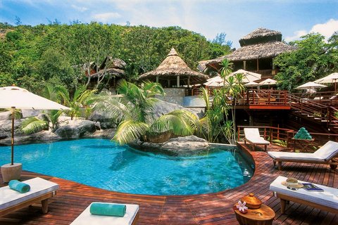 Seychellen-Insel Praslin: Ihr Hotel am Strand