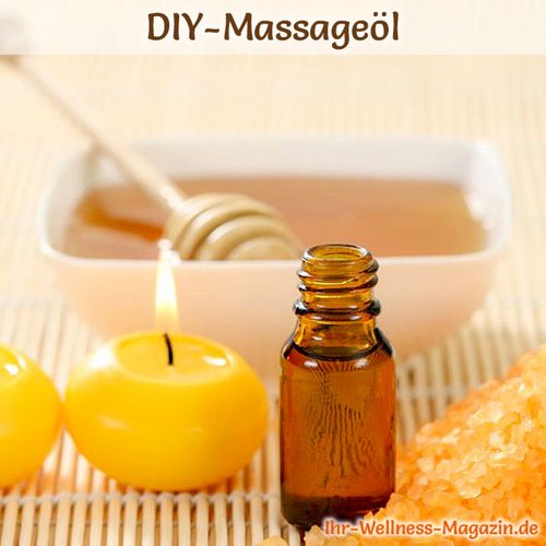 Rezept für ein pflegendes Honig-Massageöl