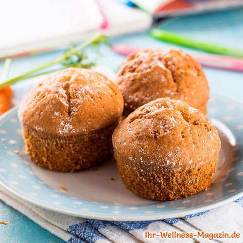Saftige Low Carb Rübli-Muffins