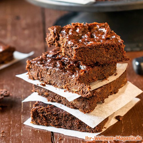 Low-Carb-Brownies mit Apfelmus 