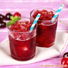 Kirsch-Slushie selber machen