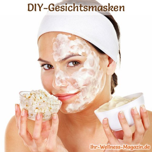 Gesichtsmaske gegen Mitesser selber machen