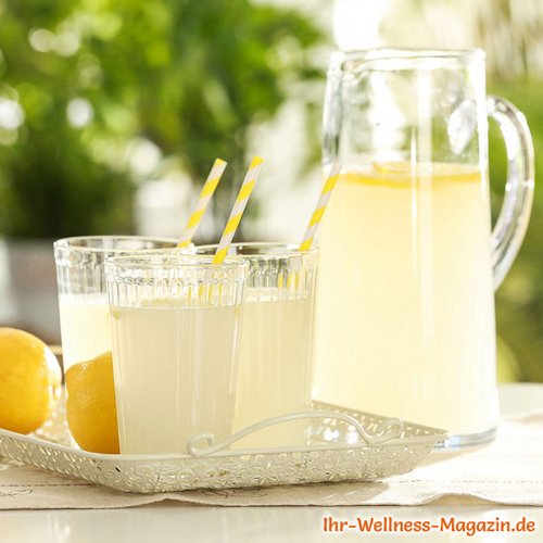 Zitronenlimonade ohne Zucker