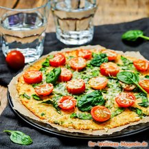 Low Carb Blumenkohl-Pizza