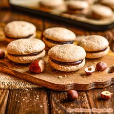 Low Carb Haselnuss-Sandwich-Cookies