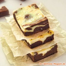 Low Carb Schoko-Vanille-Brownies