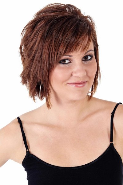 Freche, pfiffige und flippige Kurzhaarfrisuren: Feather Bob