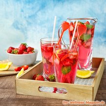 Erdbeer-Zitronen-Limonade