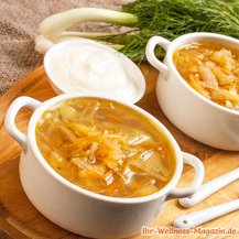 Pikante Low Carb Sauerkrautsuppe