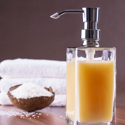 Duschgel selber machen - Duschgel Rezept für Peeling Duschgel