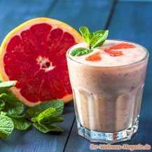 Cremiger Grapefruit-Eiweißshake 