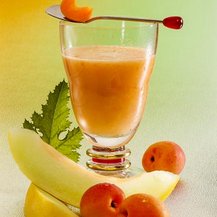 Aprikosen-Melonen-Smoothie selber machen